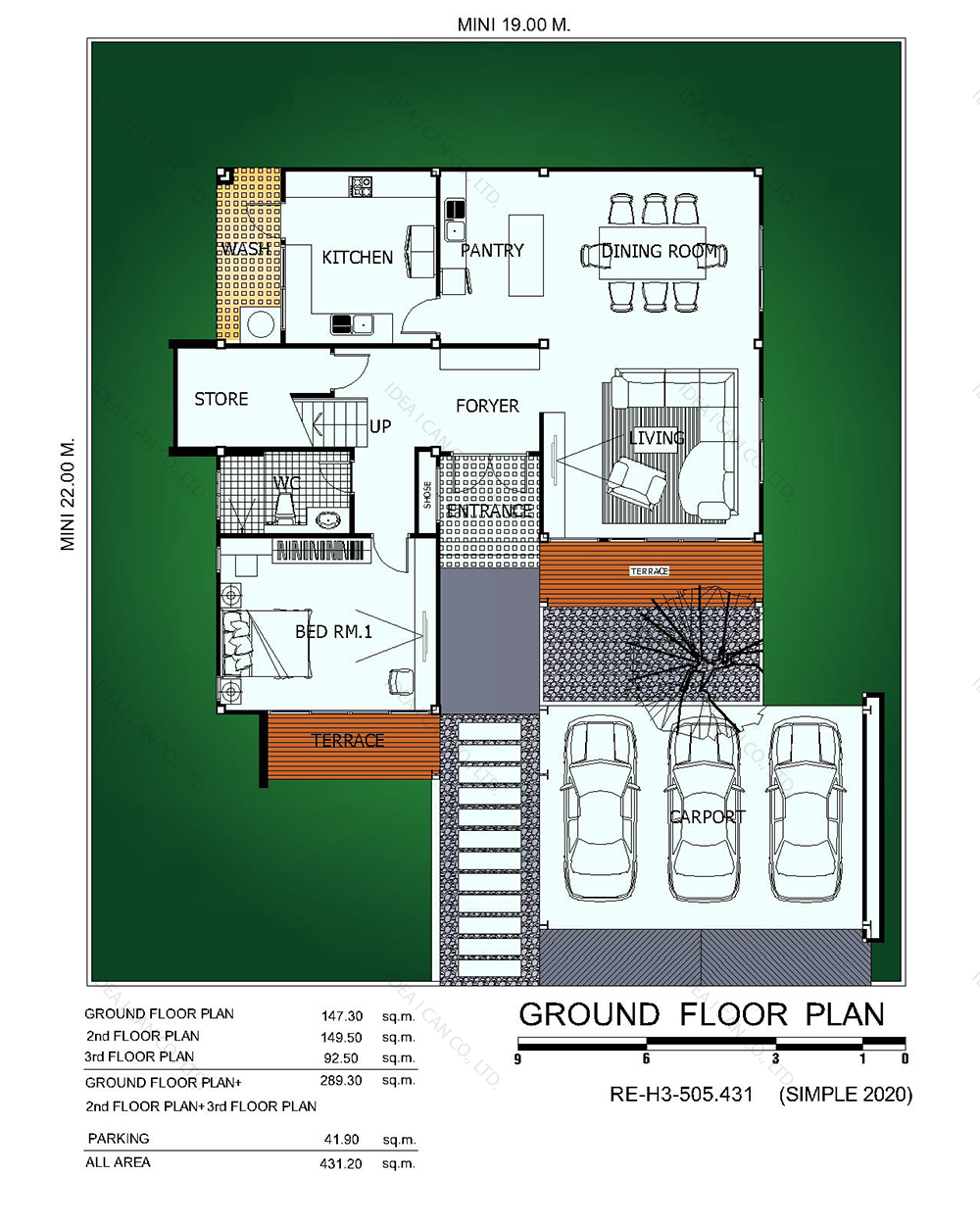Floor Plan Level 1